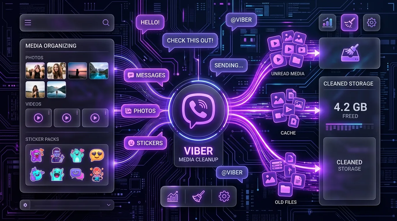 Как очистить кеш Viber, медиафайлы и историю вызовов, чтобы освободить место на iPhone