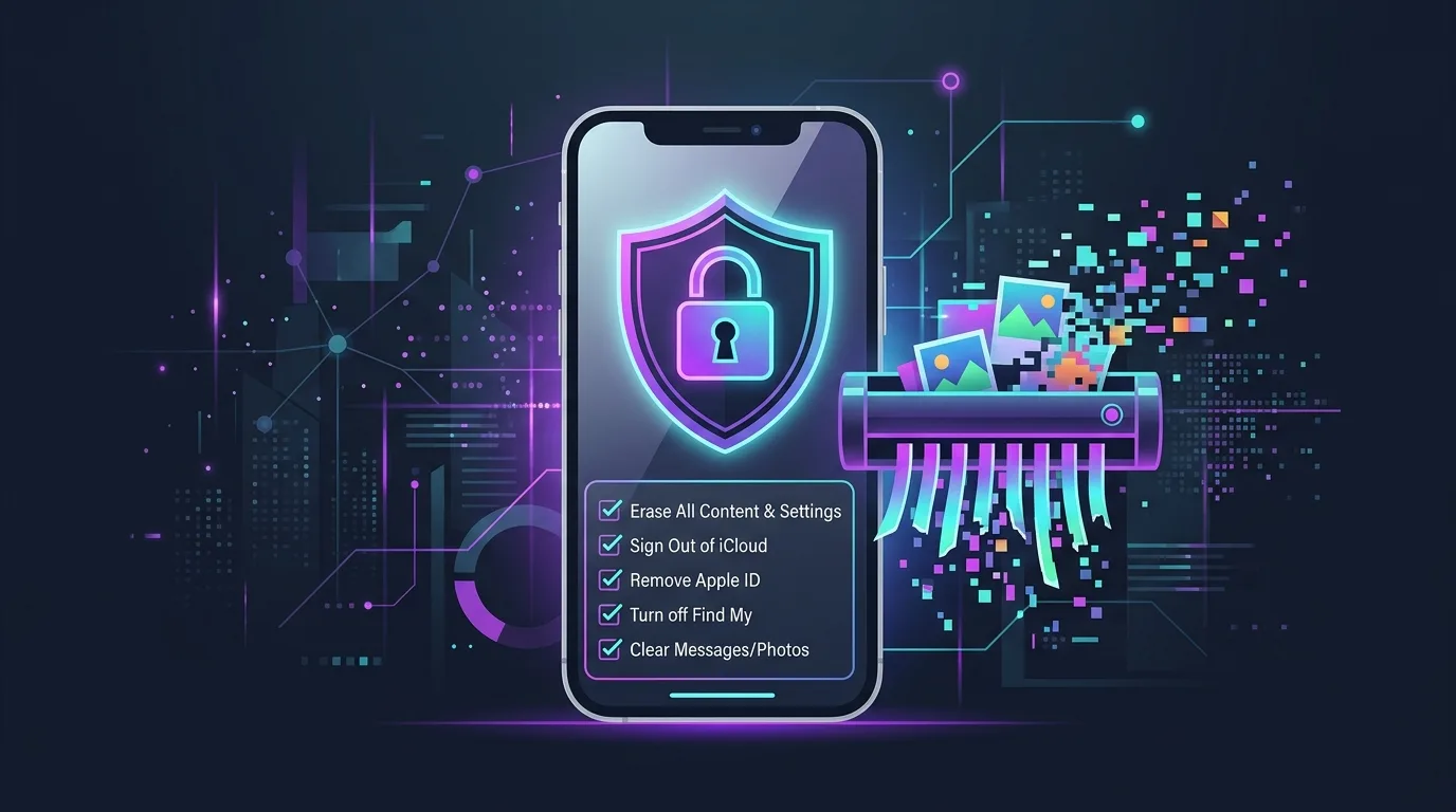 Продаете свой старый iPhone? 11-шаговый контрольный список для очистки конфиденциальных фотографий, который нельзя пропустить (2026 г.)