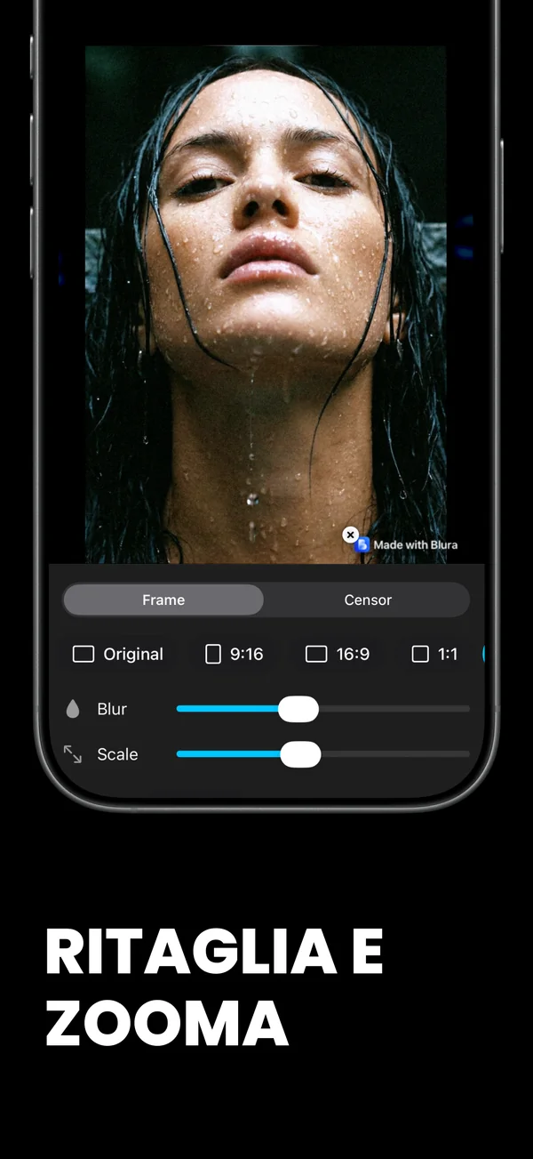 Blura - Cronologia & Gestione su iPhone