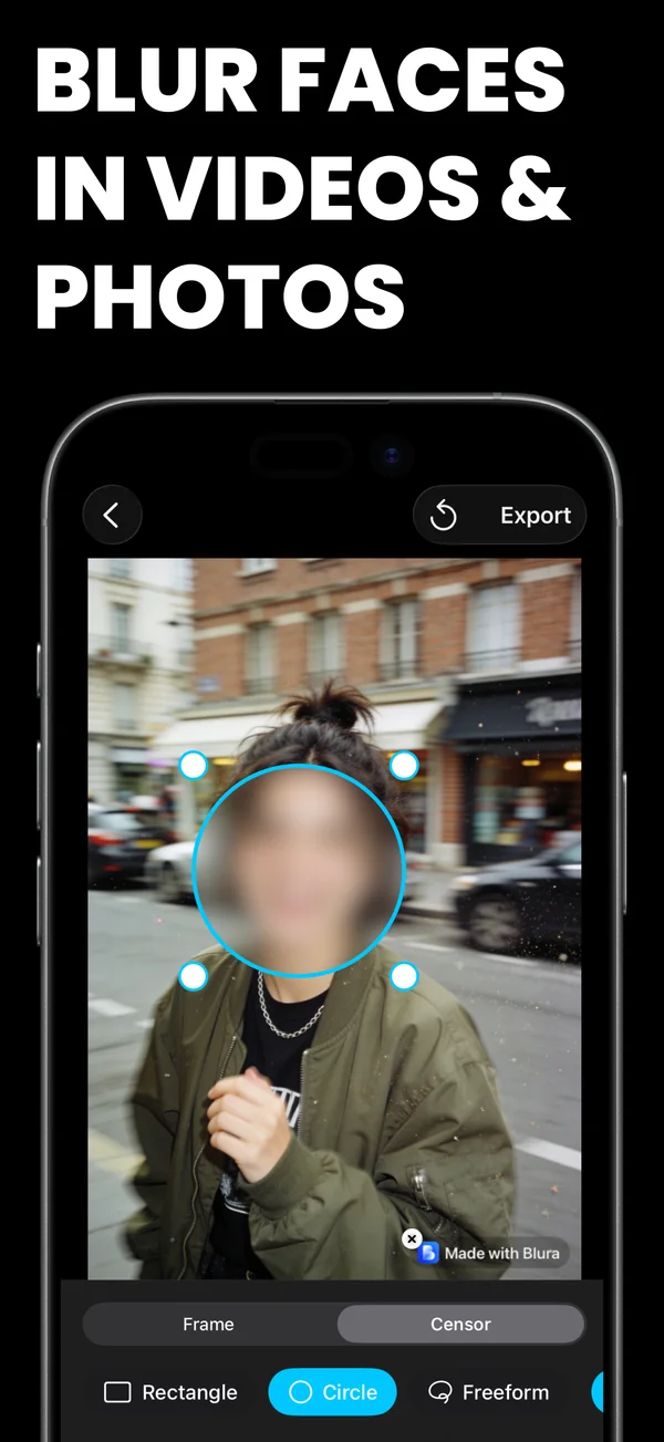 Blura - Overzicht & Functies op iPhone