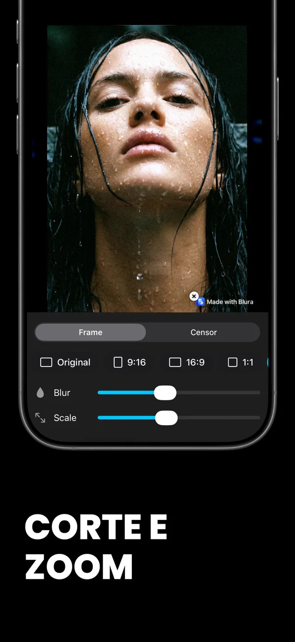 Blura - Histórico & Gestão no iPhone