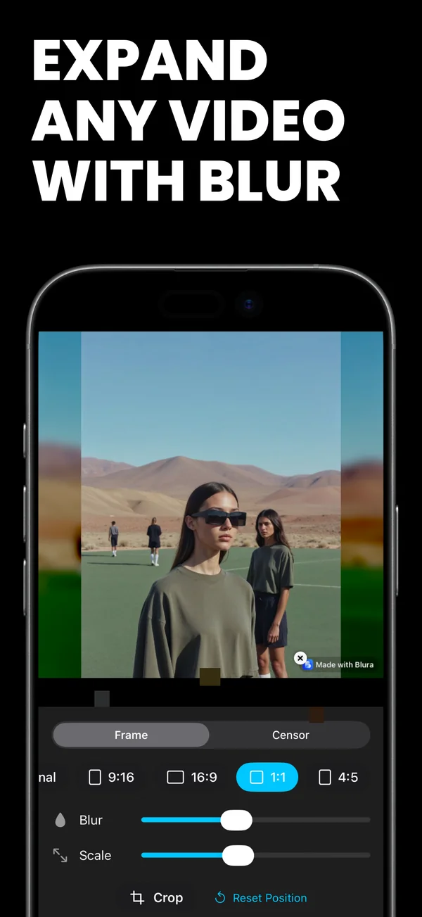 Blura - Smart Scan & Real-Time Detection on iPhone
