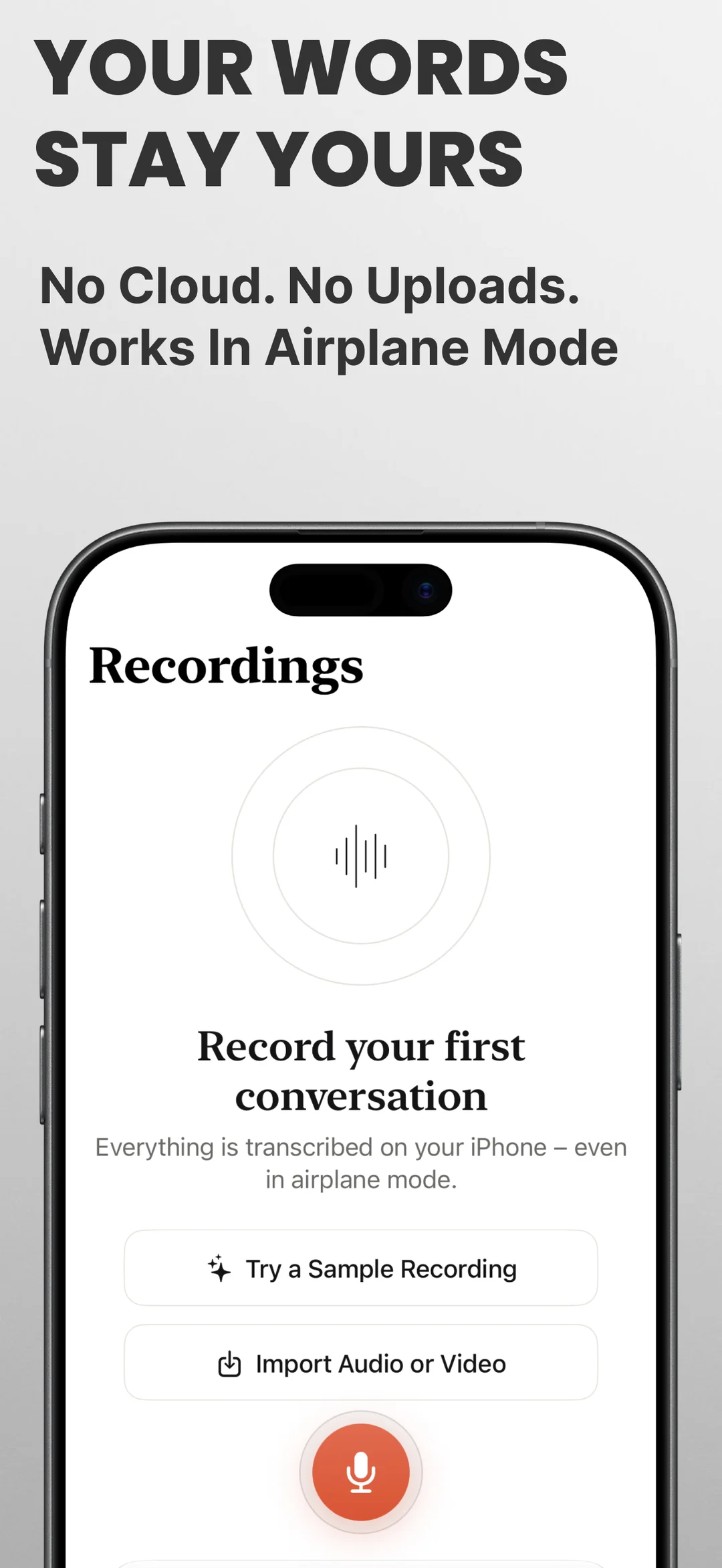 Hushnote - Visual Progress & Metrics on iPhone